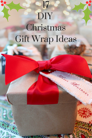 17 DIY Christmas Gift Wrap Ideas